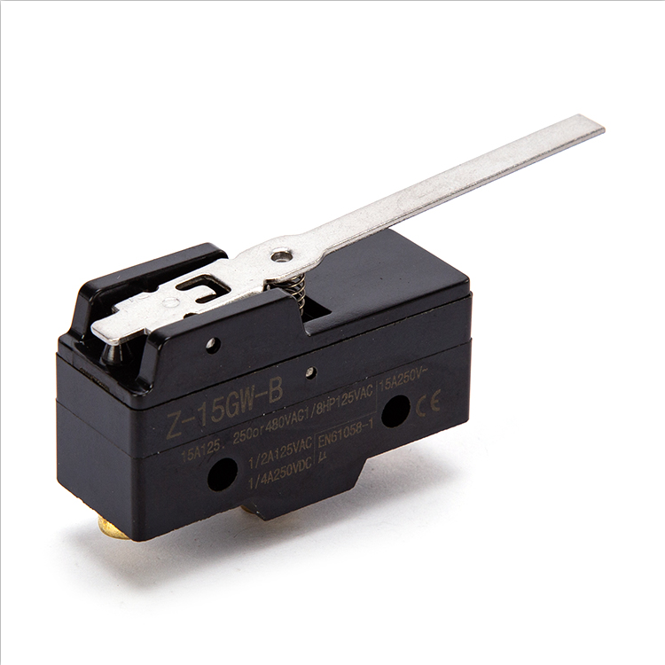 Z-15GW2-B 15A  250VAC Reversed Hinge Roller Lever Type 12V DC Limit Switch  micro switch