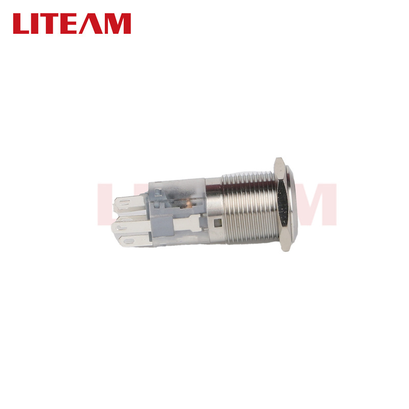 16mm 8mm 10mm 12mm  19mm 22mm 25mm D Single point Push Button Switch  Momentary ed Waterproof Momentary Latching Push Switches