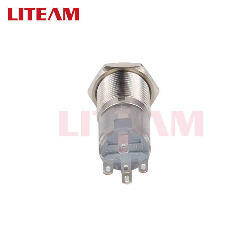 16mm 8mm 10mm 12mm  19mm 22mm 25mm D Single point Push Button Switch  Momentary ed Waterproof Momentary Latching Push Switches