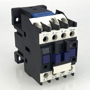 CJX2-1210 AC contactor Magnetic  High Quality LC1-D 220v /380v 12a 3p AC contactor