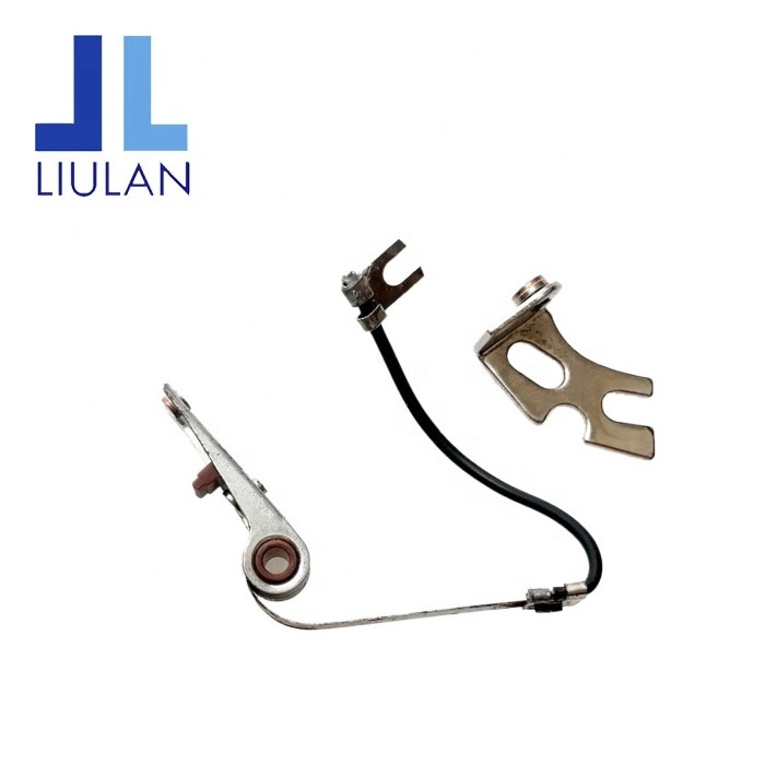 LIULAN Factory Price Automotive Ignition Contact Breaker Points  Ignition Contact Points Set Fit  592709 5452422 for Peugeot 504