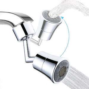 swivel kitchen sink aerator chrome Dual-function 2-Flow Sprayer Faucet Head faucet aerator