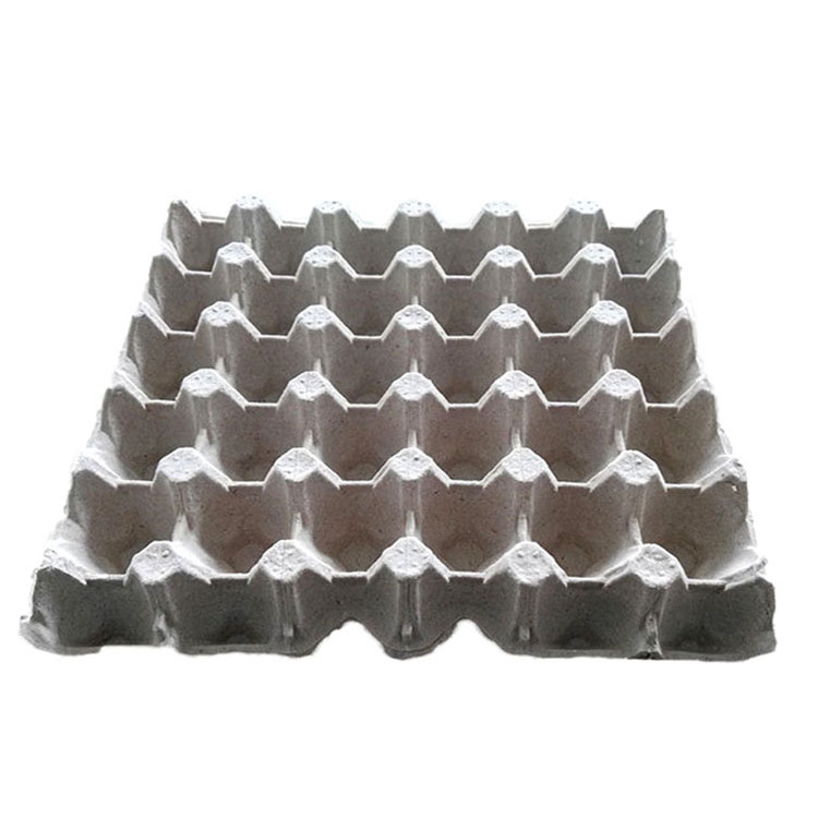 Eco-friendly pulp egg carton 30 cell recycle paper  egg box wholesale in china