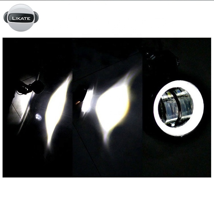 LKT Waterproof 7D 20W Round LED Angel Eyes Light Bar Spot Light Motorcycle Offroad Car Boat Led Work Light