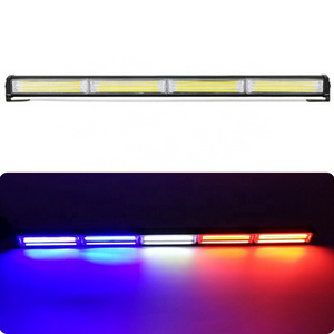 Car COB Strobe Flashing Lights bar with High Visibility Traffic Advisor Strobe Light Bar LED Warning Traffic Warning Light