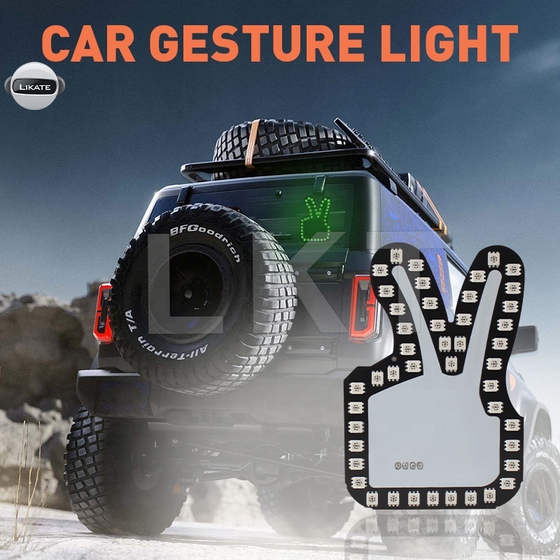 Factory Popular Wireless Remote Control Led  Finger Light Other Car Lighting Auto Lighting Car Accessories