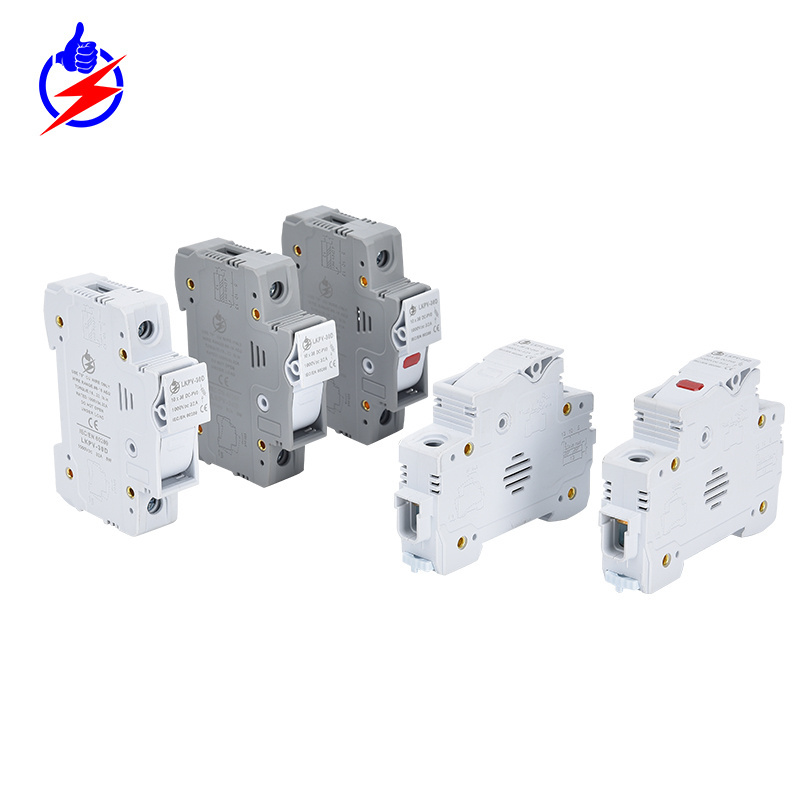 Solar PV DC 1000V 20A Cylinder Fuse with Fuse Holder Thermal Ceramic Switch  For Solar Panel Systems