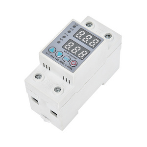 63A 230V Voltage Protector Overvoltage Undervoltage Electric Relay Protection Digital Voltage Protector