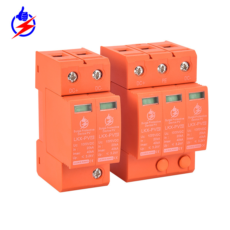 spd surge protector dc 1000v whole house surge protector arrester thunder protector lightning surge