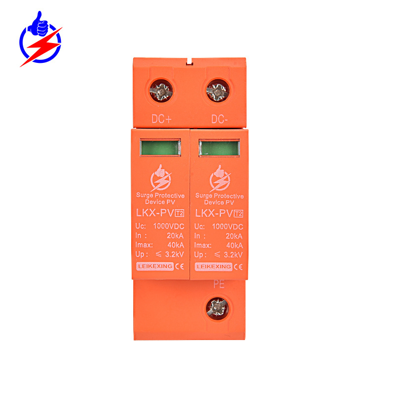 spd surge protector dc 1000v whole house surge protector arrester thunder protector lightning surge