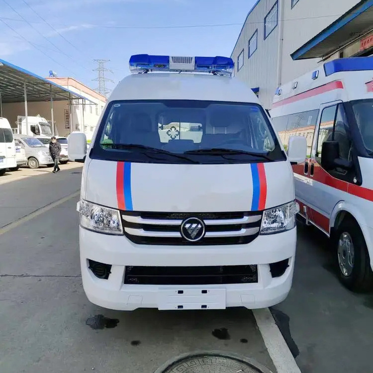 Scenic G9 Negative Pressure Ambulance Vehicle LHD FOTON CS2 G9 Ambulance Small Simple Ambulance Equipment