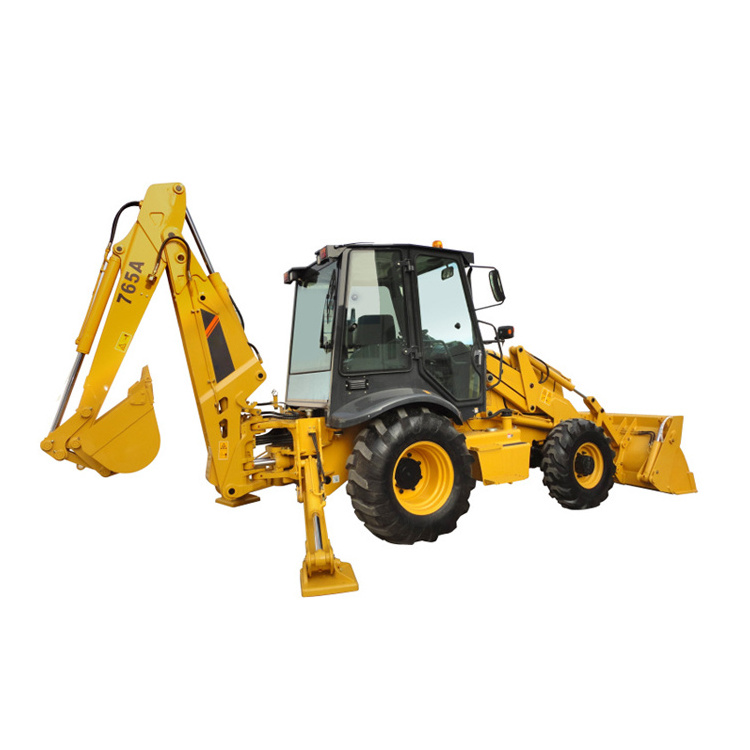 FREE SHIPPING! LIUGONG CLG777A used 8Ton Yellow backhoe loader for sale near me