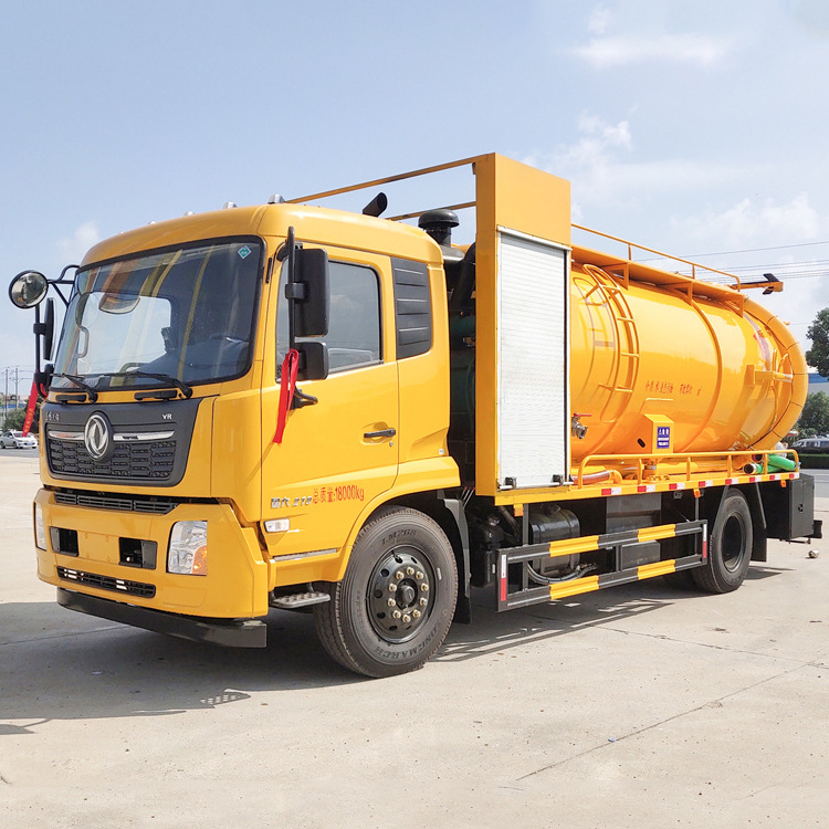 Factory Direct Sell Dongfeng EQ1063 4000L Suction Sewage Truck Septic Tank Vacuum Sewage Suction Truck