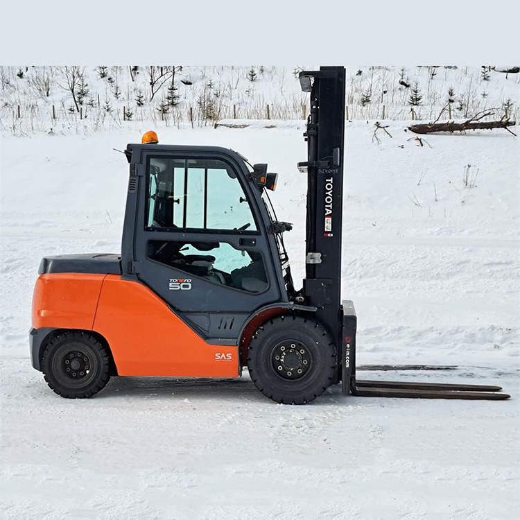 Forklift Toyota FD50 Used 5 Ton Diesel Used Forklifts Trucks for  Sale in Japan