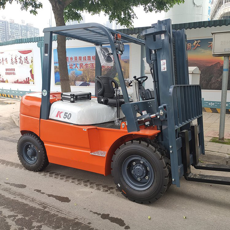 HOT SALE 5ton Heli second hand Cpc50 Diesel Counterbalanced Forklift