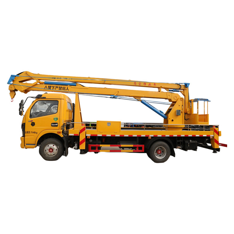 Dongfeng Hydraulic Scissor Aerial Work 14m High Lifting Platform Truck For Sale