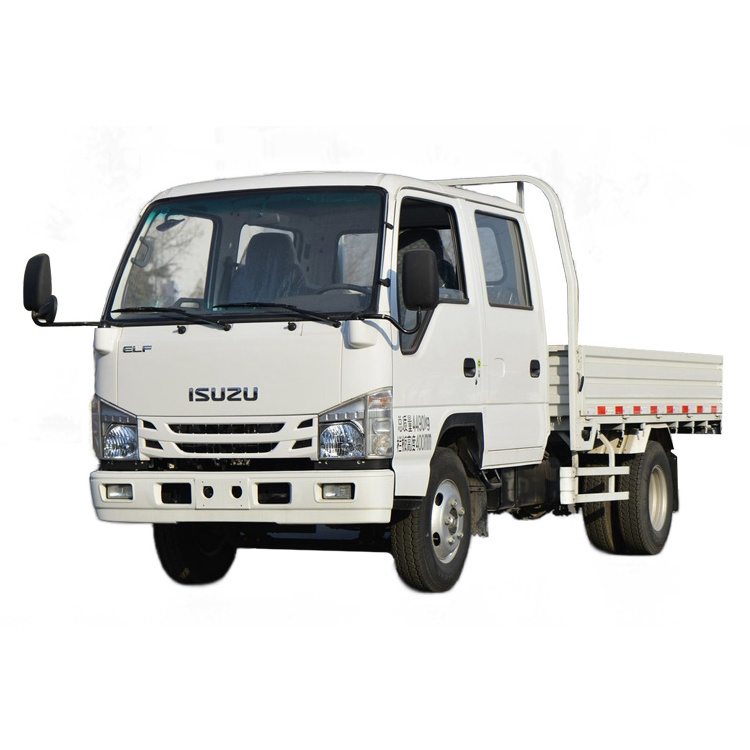 ISUZU 100P 2-4T Double Cabin Diesel Light Truck Camera Cargo Trucks Wheel 18 Tons 4 Cylinder 4x2 4x4 Dump Truck Manual