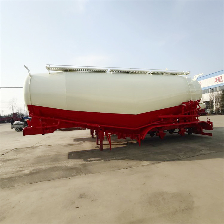 Powder Material Carbon steel Transport Bulker 40m3 Bulk Cement Tank Semi Truck Trailer For Sale