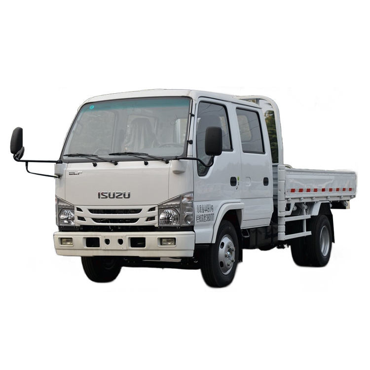 Isuzu 100p Double Cabin Fence Light Truck Cargo Trucks Transported Vehicle For Sale