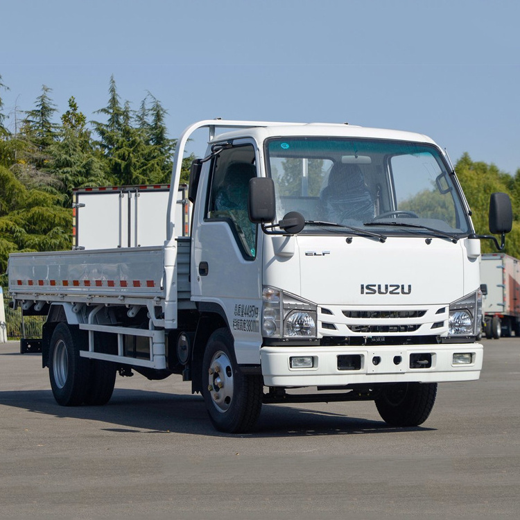 ISUZU 100P 2-4T 4x2 Light Cargo Mini Cargo Truck Price Camera Euro 3 Trucks Fuso Mt96 Roller Eicher Izuzu Truck Dump Manual Left