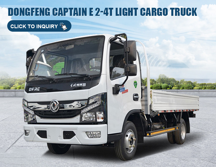 Original manufacturer Dongfeng Captain E Light Lorry Truck SUZU ENGINE 2-4T CHEAP Cargo Truck Price