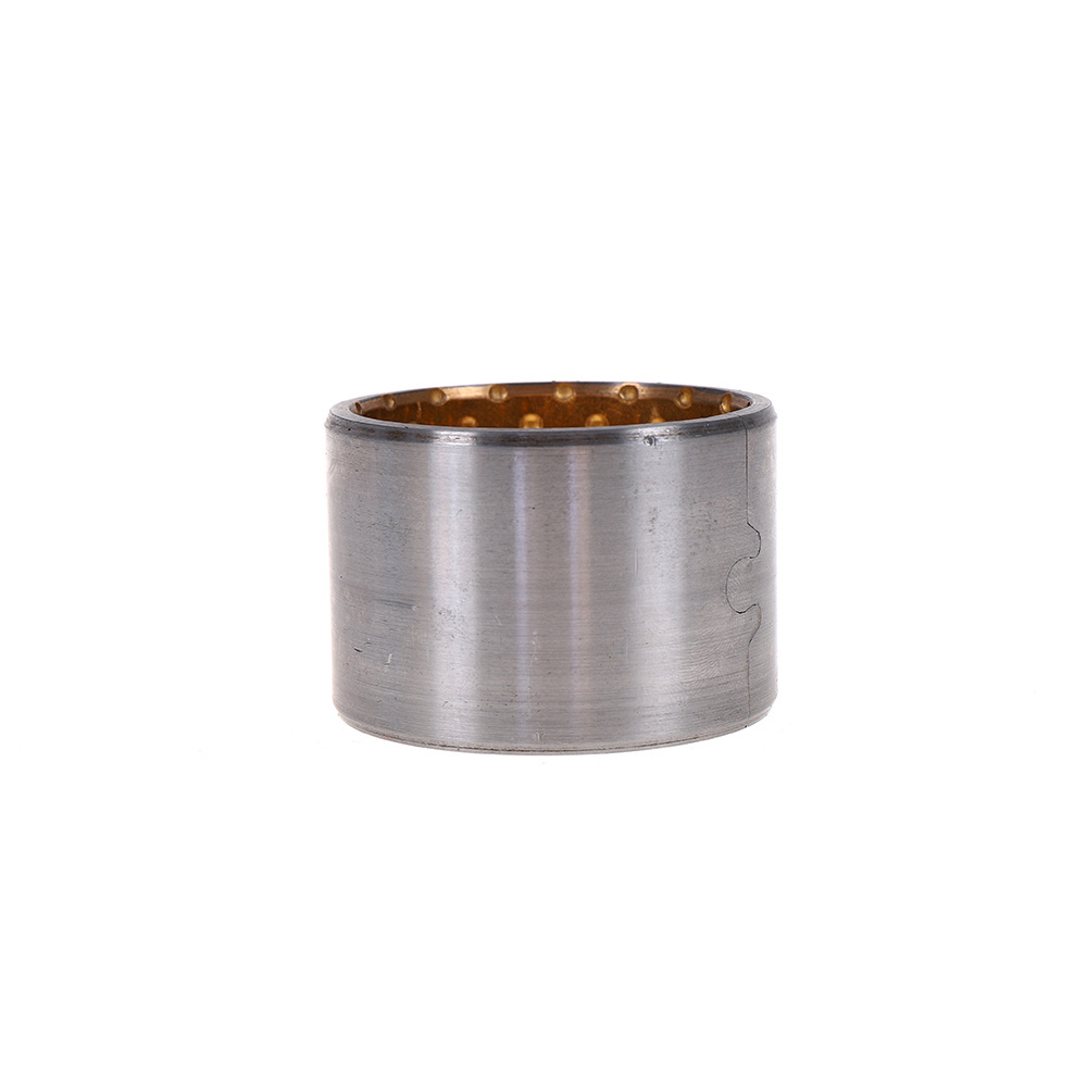 Brass bronze alloy plated bimetal bushing brass cylindrical sleeve bushing copper self lubricating bronze bushing sleeve