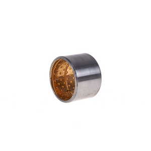 Brass bronze alloy plated bimetal bushing brass cylindrical sleeve bushing copper self lubricating bronze bushing sleeve