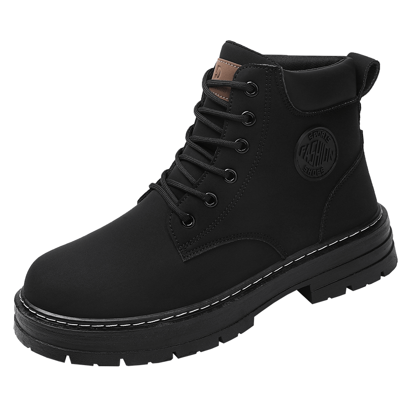 Martin Boots Men's Autumn and Winter New Versatile High Top Anti slip and Durable Work Wear Boots