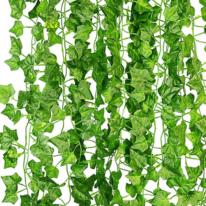 84Ft 12 Pack Artificial Ivy Garland Faux Plants Vine Hanging Garland Hanging for Home Kitchen Garden Office Wedding Wall Decor