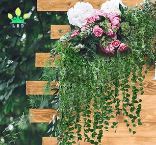 Vines for Hanging Decor Artificial Greenery Garland  Leaf Vines Hanging Plants Greenery Wall Backdrop for Wedding Decoration