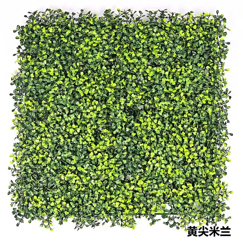 Artificial Grass Wall Panels Plastic Faux Shrubs Fence Mat Greenery Wall Backdrop Decor Garden Privacy Screen Fence