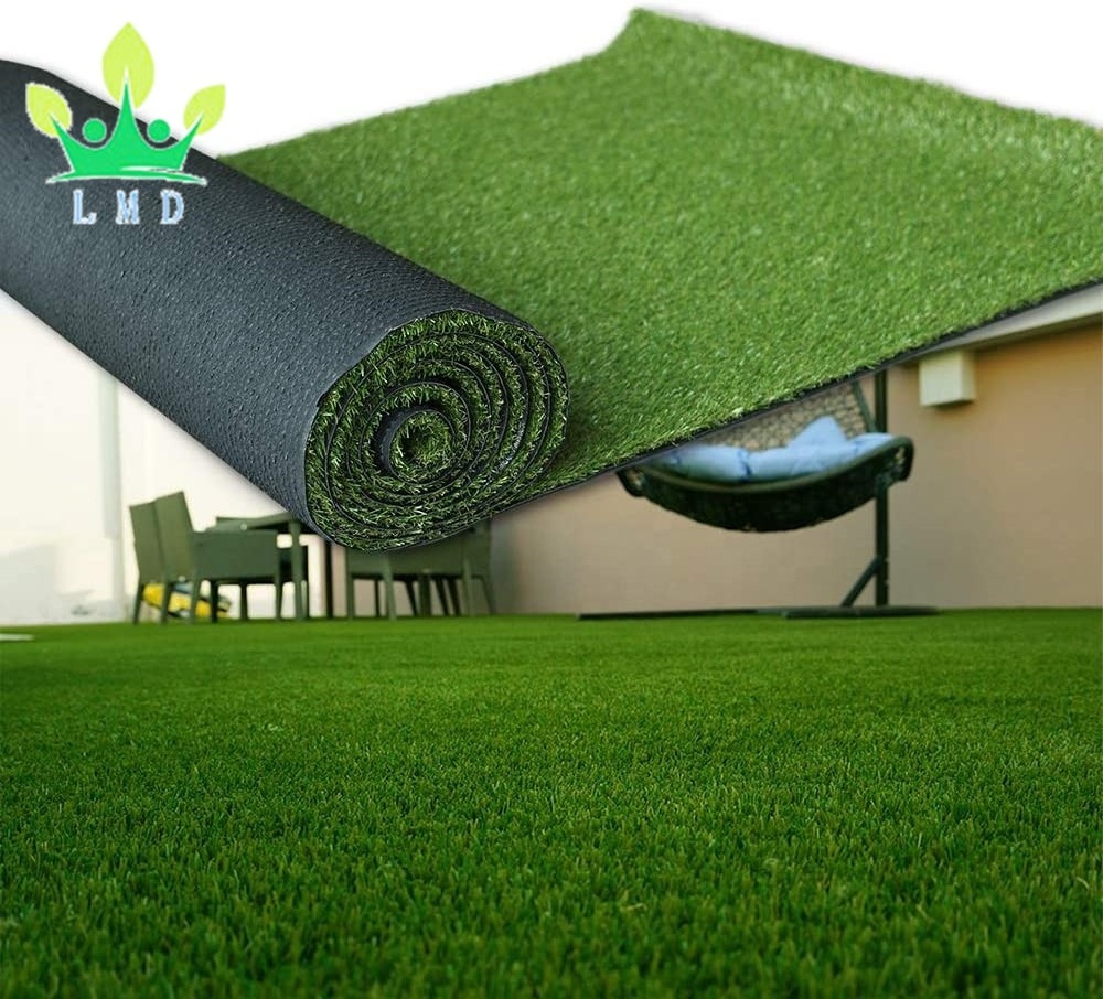 Artificial Grass Realistic Fake Grass Deluxe Turf Synthetic Turf Thick Lawn Pet Turf -Perfect for Indoor/Outdoor Landscape 20mm