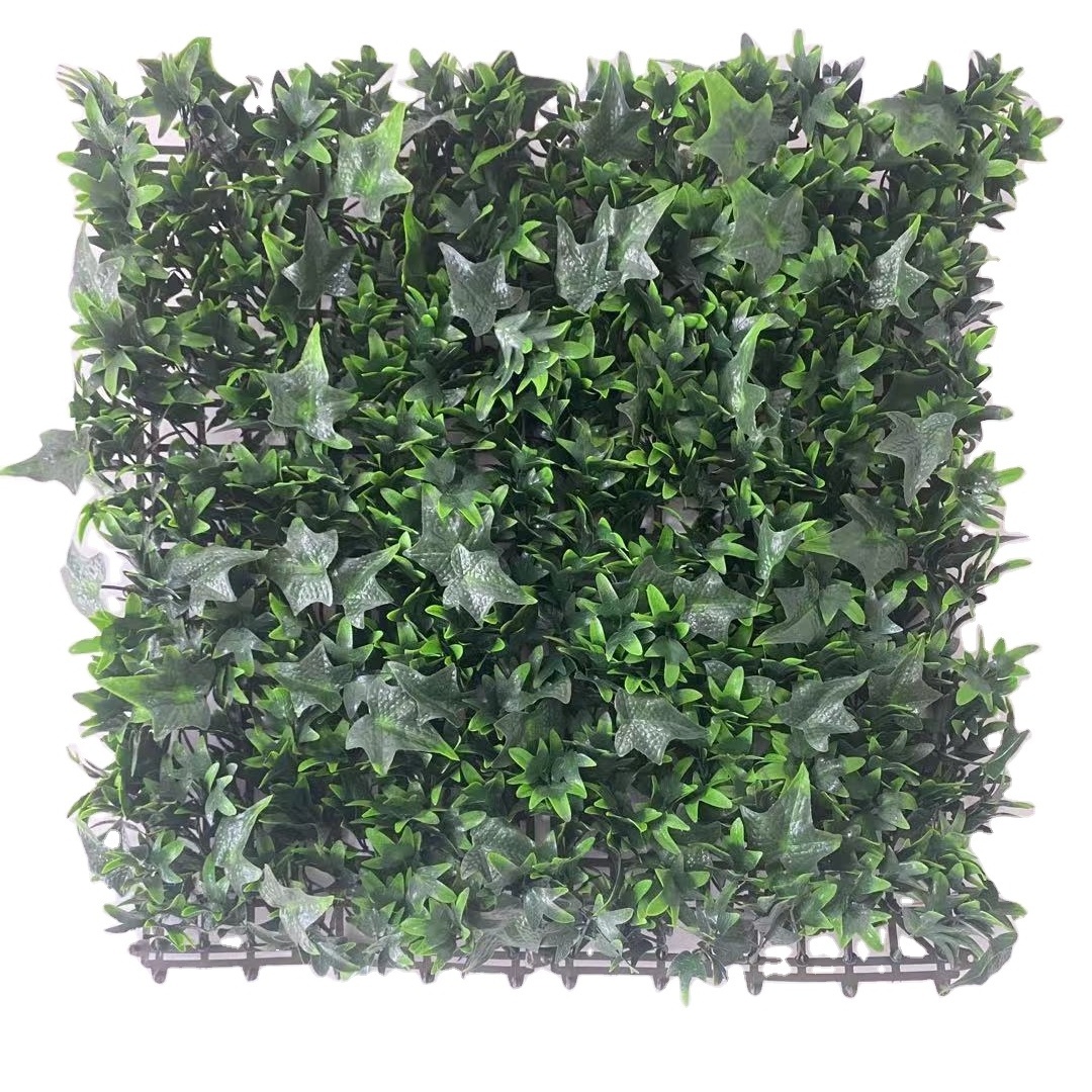 Artificial Green Boxwood Panels Fence Hedge Backdrop Artificial Plant Grass Wall for Decoration