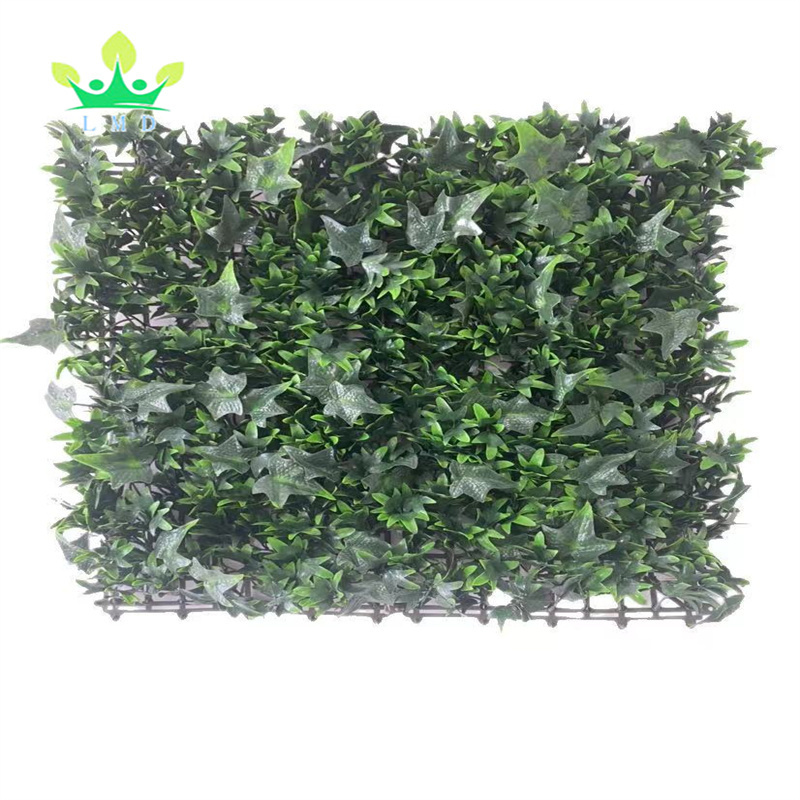 Artificial Green Boxwood Panels Fence Hedge Backdrop Artificial Plant Grass Wall for Decoration