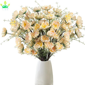 Artificial Rhododendron Foam Flowers Azalea Faux Flowers Bouquets Flower Centerpieces for Tables Wedding Home Decor