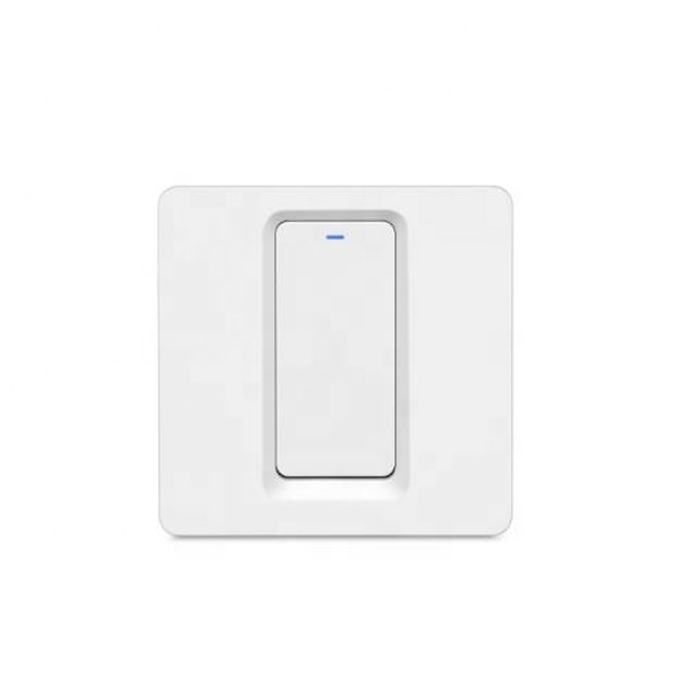 EU UK 1/2/3 gang white Plastic panel smart  tuya wifi switch physical button Alexa smart wall Light Switch works with google