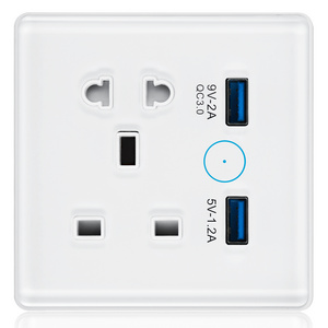 View larger image Add to Compare  Share Glomarket Fast Charing Wifi Socket Wireless Smart Home Electrical Wall Outlet Socket