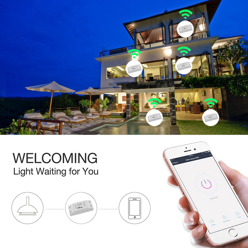 Smart Home Automation Wifi Remote Control On Off Smart Wifi Switch Breaker Module