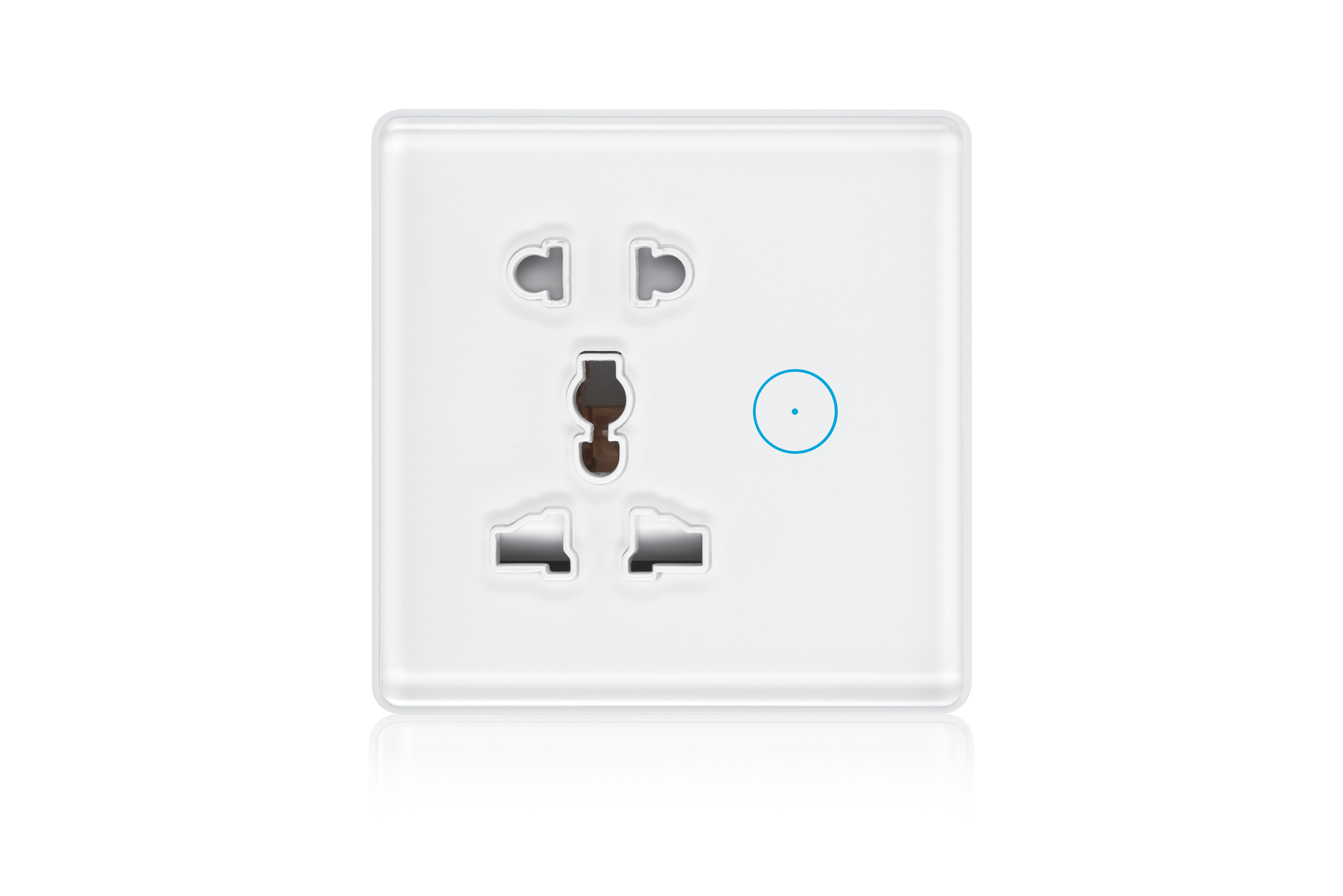 View larger image Add to Compare  Share Glomarket Fast Charing Wifi Socket Wireless Smart Home Electrical Wall Outlet Socket