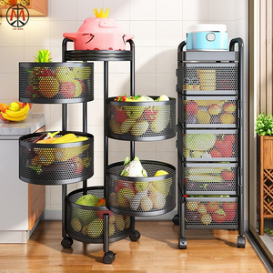 Multifunctional Kitchen Storage Rack Useful Draining Rack Stainless Steel Kitchen Shelf KSR981