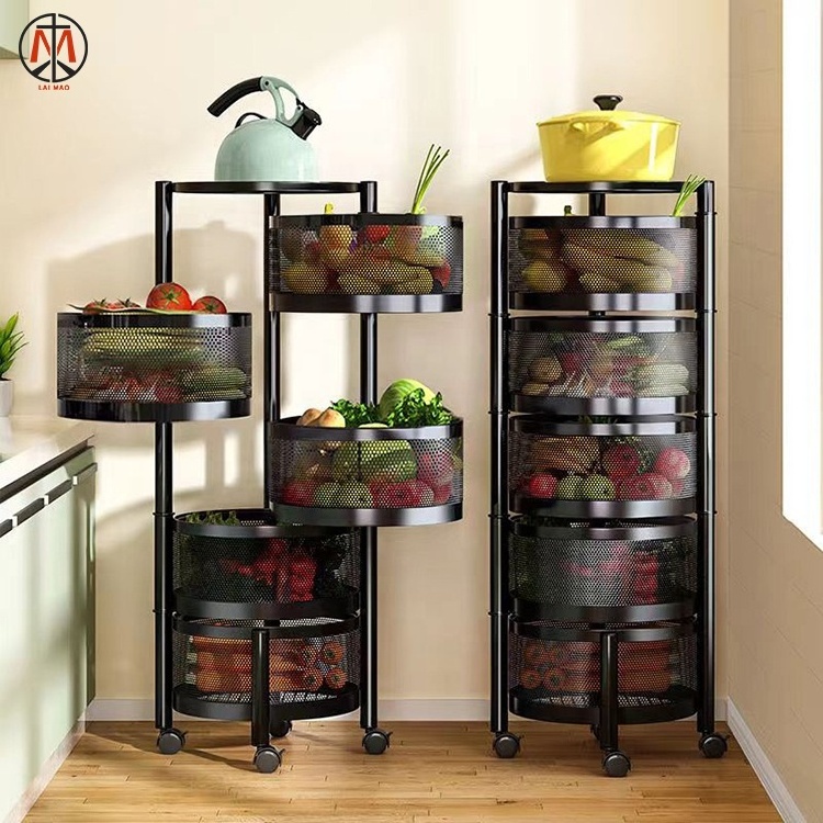 Multifunctional Kitchen Storage Rack Useful Draining Rack Stainless Steel Kitchen Shelf KSR981