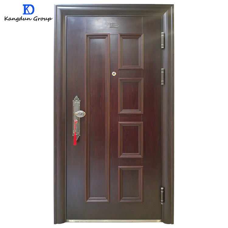 Morden design main reinforced stainless security steel door