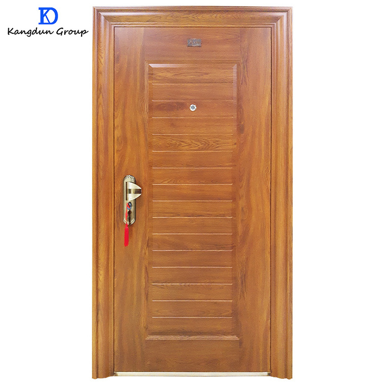 Morden design main reinforced stainless security steel door