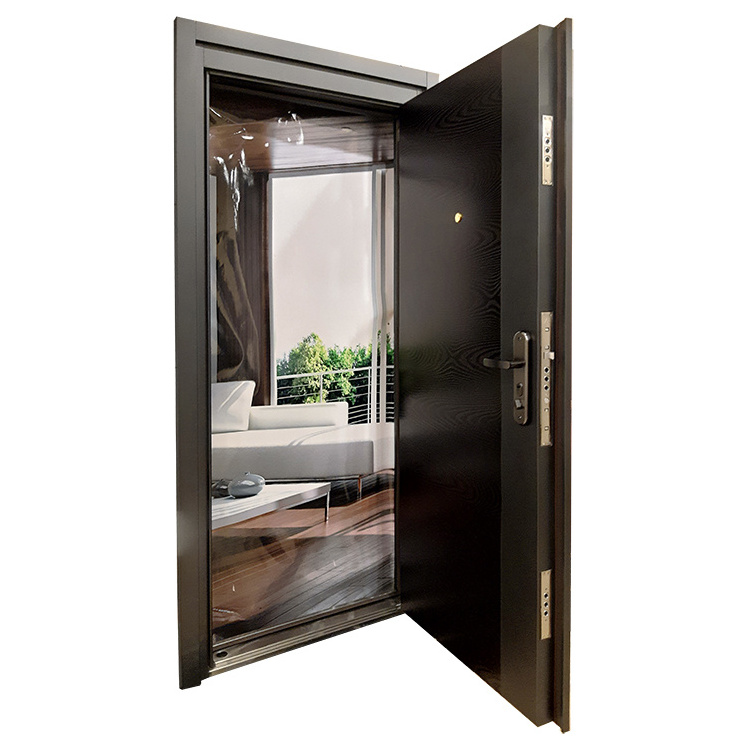 2023 Hot Sale Residential Cheap Steel Home Security Door