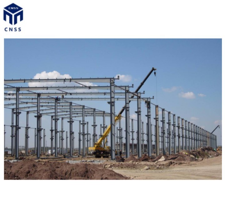 Prefabricated high rise steel structure multi story building prefab cheap portable warehouse