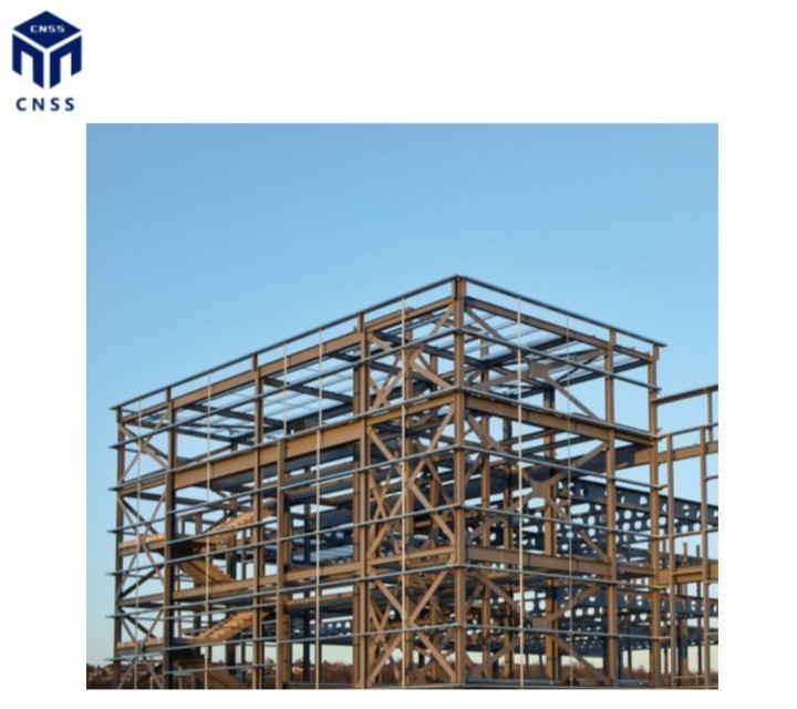 Prefabricated high rise steel structure multi story building prefab cheap portable warehouse