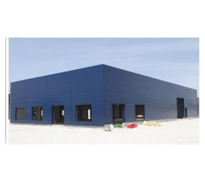 Prefabricated Warehouse Hangar Workshop Building Light Steel Structure