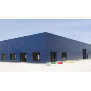 Prefabricated Warehouse Hangar Workshop Building Light Steel Structure