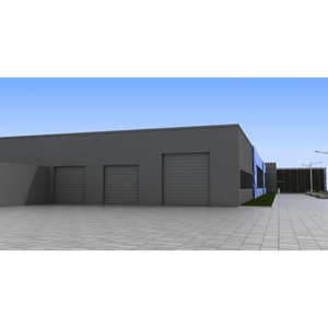 Prefabricated warehouse building cost of construction hangar steel structure workshop