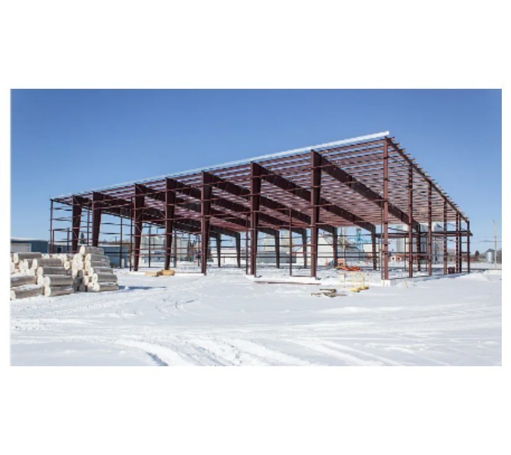 Prefabricated warehouse building cost of construction hangar steel structure workshop